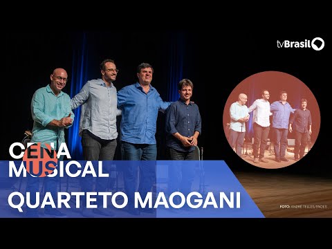 Cena Musical apresenta show do Quarteto Maogani