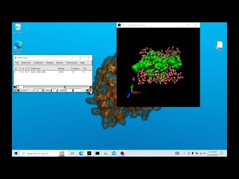 How to Run a Water Sphere Equilibration on a Custom Protein in NAMD on Windows 10