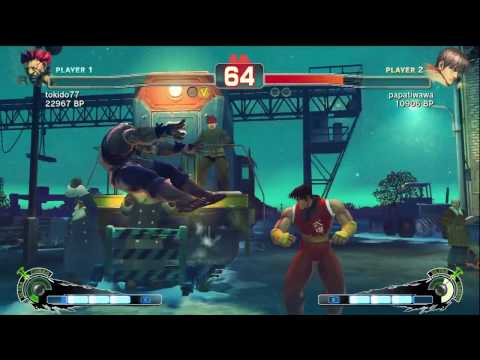 SSFIV Online: Tokido (Akuma) vs Papatiwawa (Guy) TRUE-HD QUALITY