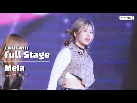 230729 [Fancam] Mela AKIRA KURØ - Full Stage @ AIDORU FESTIVAL | MBK Center [4K]