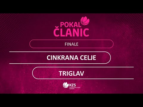 Cinkarna Celje : Triglav - finale - Pokal članic - Sezona 2020/21