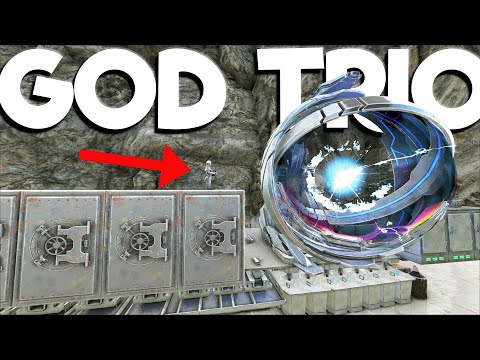 How 3 Youtubers Survived On Arks Biggest Cluster - ARK MOVIE