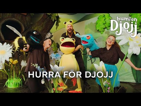Humlan Djojj - Hurra för Djojj (Musikvideo)