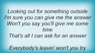 Air Supply - Looking Out For Something Outside Lyrics