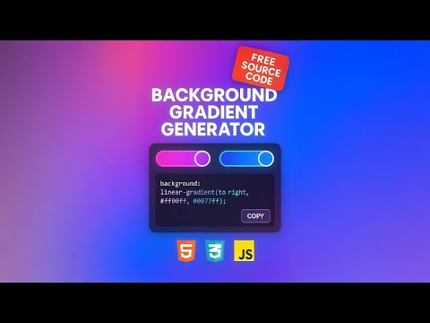 Gradient Generator With Source Code