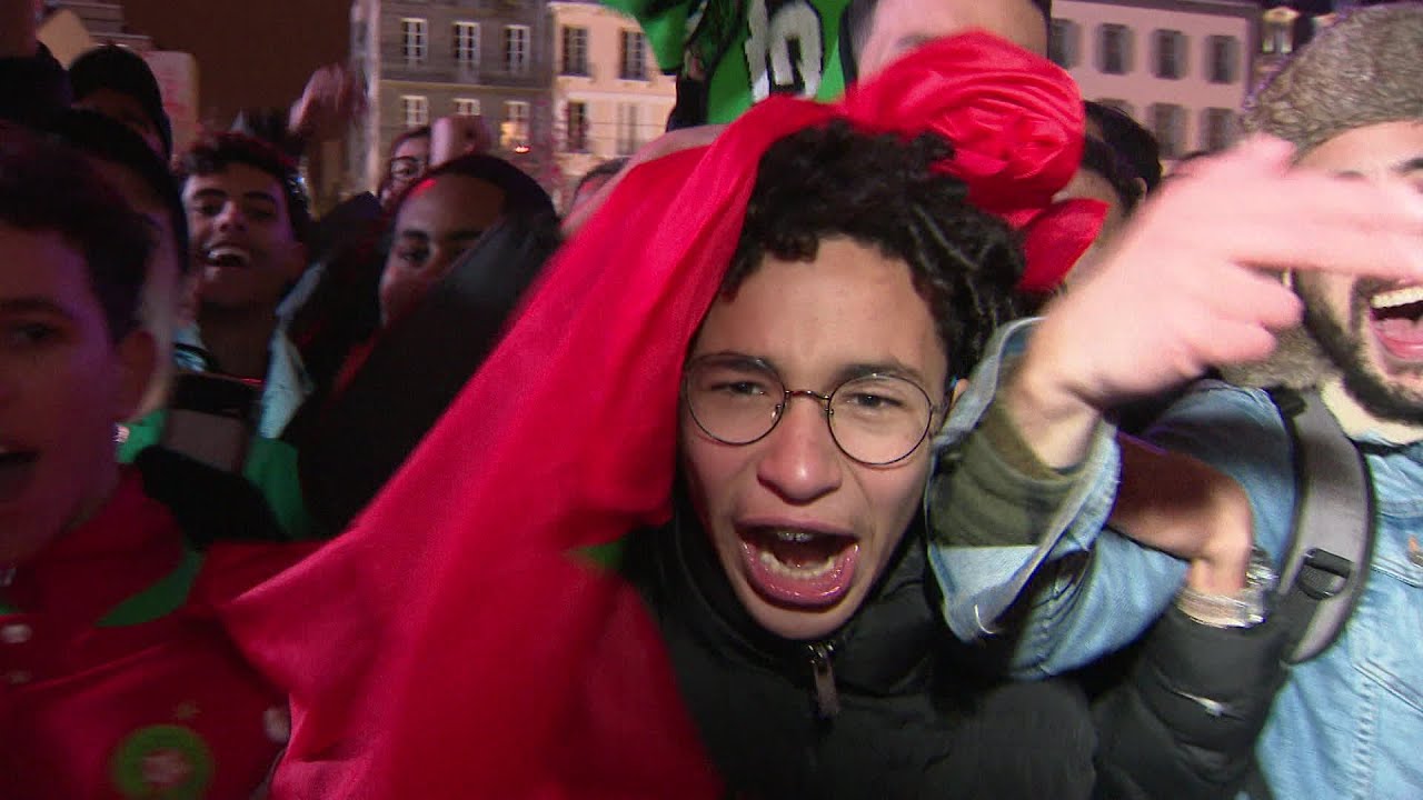 Coupe du monde 2022. Victoire du Maroc : l'explosion de joie des supporters à Clermont-Ferrand