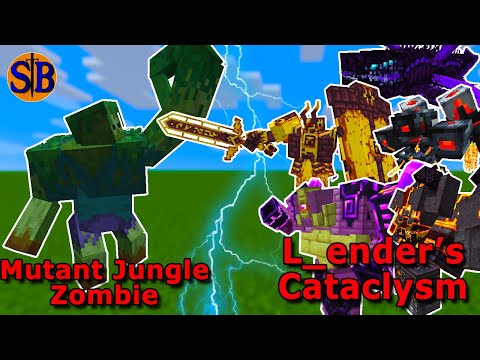 NEW Mutant Jungle Zombie vs L_ender's Cataclysm