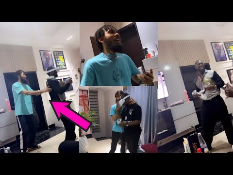 Phyno And Timaya F!ght Jude Okoye Dirty Over Psquare, As They play VR Games