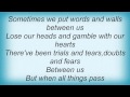 Tracy Lawrence - Between Us Lyrics