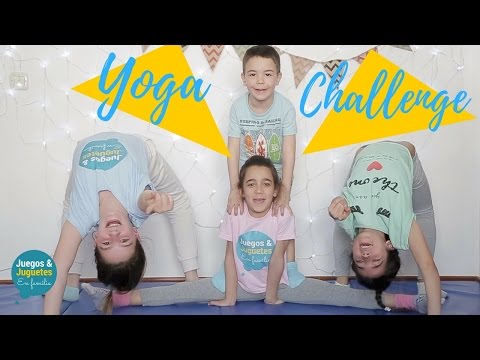 HACEMOS EL YOGA CHALLENGE CON AMIGOS // Juegos y Juguetes en Familia
