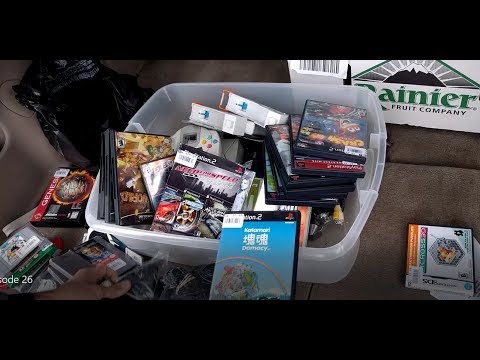 Live Video Game Hunting! NES bundle, SNES Classic, Mario Odyssey. TONS of Games!! // Episode 26