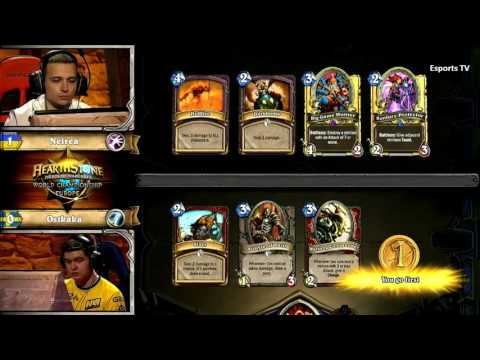 Neirea vs Ostkaka | Hearthstone World Championship EU 2015 Semifinals | HS Esports