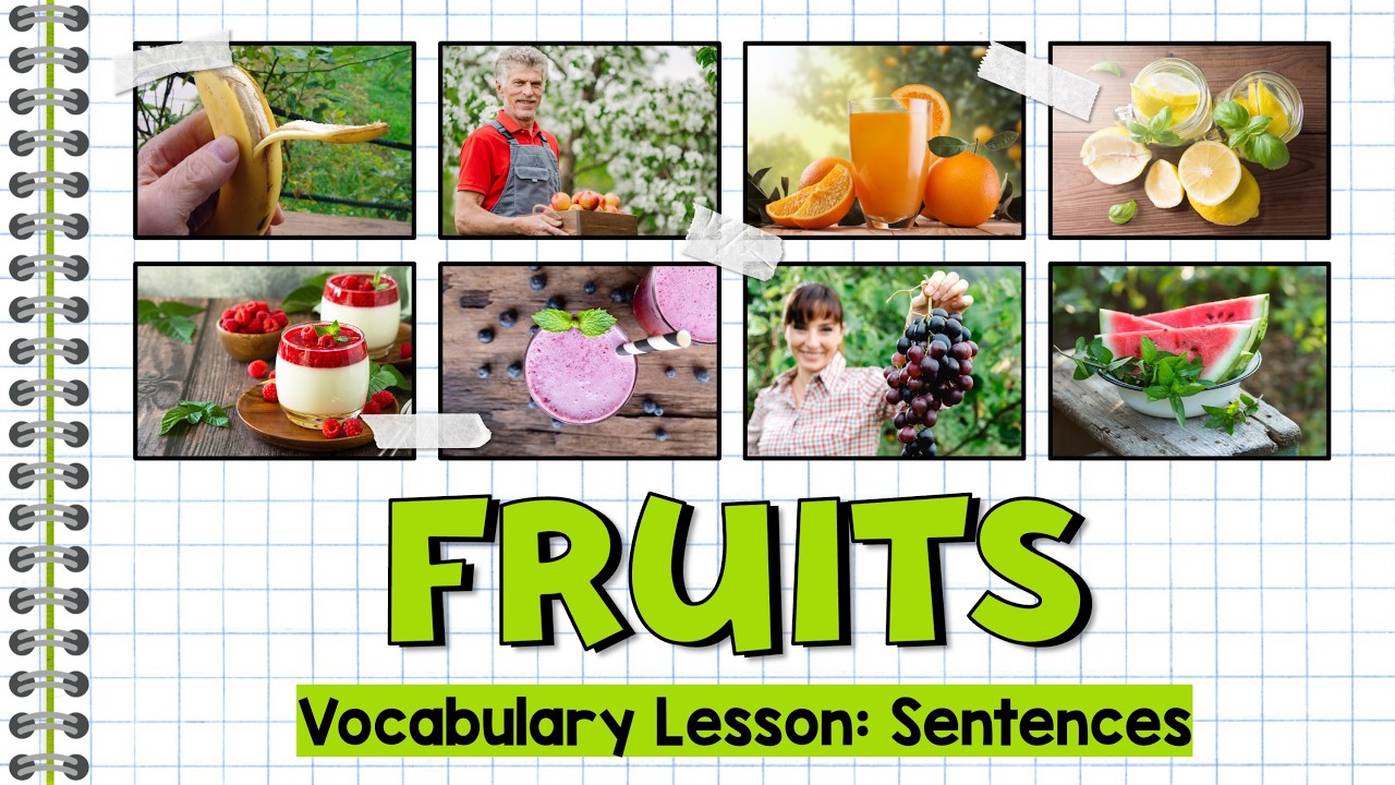 Vocabulario en Inglés: Las Frutas - Parte 2 | Fruits