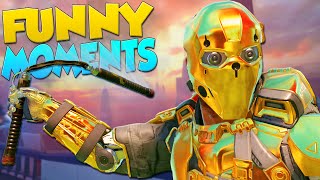 Black Ops 3 Funny Moments - Corpse Launches, Funny Taunts, Hiding Tactics!