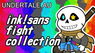 【UNDERTALE AU】Paper ink!sans fight collection インクサンズ戦まとめ【ペーパーマリオ風】