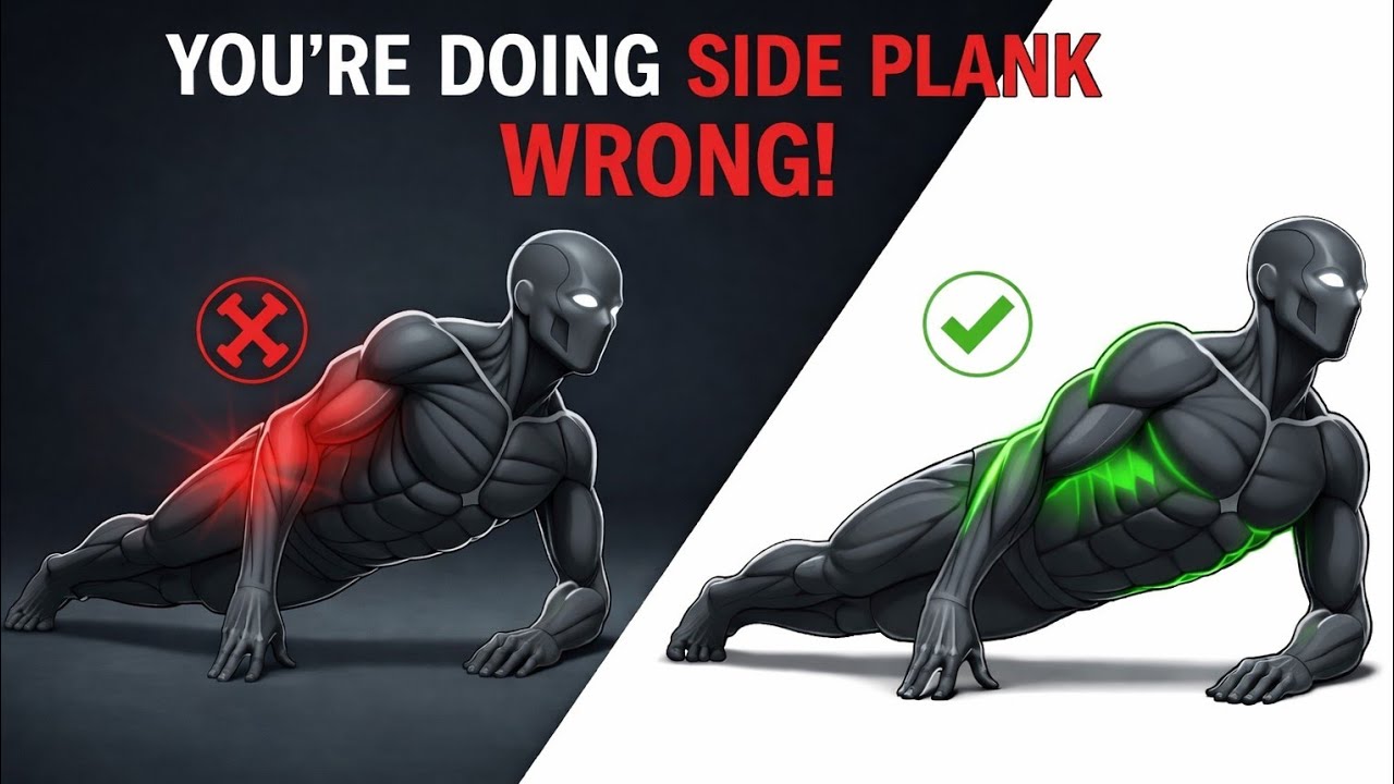 Side Plank Guide | Fix Your Form & Build Real Core Strength FAST