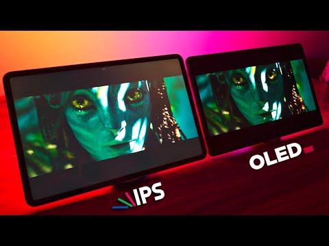 Xiaomi Pad 7 IPS Display vs Galaxy Tab S9 OLED Display Comparison | IPS vs OLED Comparison