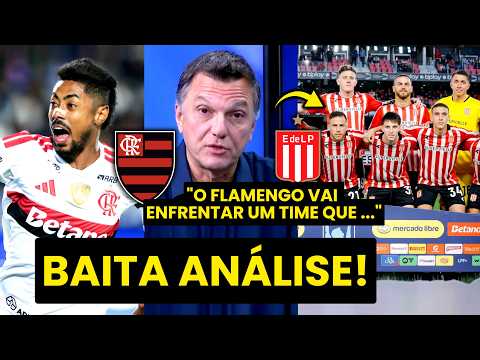 “Isso pode ser MUITO EXPLORADO pelo FLAMENGO! Gente, o ESTUDIANTES vai…” MAURO CEZAR faz ANÁLISE!