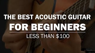 Video thumbnail for The Best Acoustic Guitar For Beginners (LESS THAN $100) | Jasmine S35 Review by Simplified Guitar