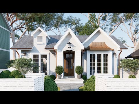 30x20ft (9x6m) BEAUTIFUL Modern Farmhouse | Surprise With Smart Layout