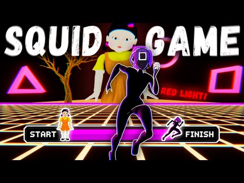 SQUID GAME RUN!🔺Interactive Warm Up  | Red Light, Green Light LEVEL  Interactive Viral Game 🦑