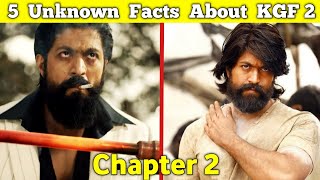 5 Unknown Fact about KGF Chapter 2 😎 #shorts #kgfchapter2