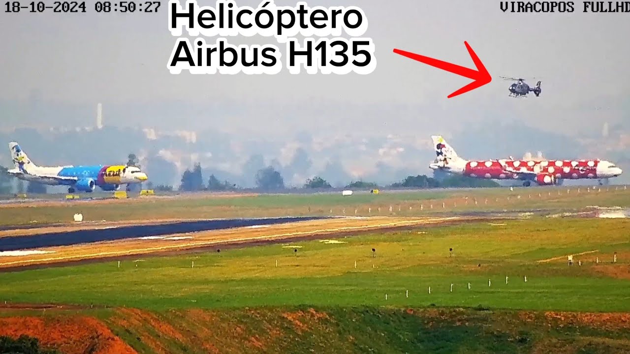 CONTROLADORA HABILIDOSA CANCELOU UMA AUTORIZAÇÃO DE POUSO DA AZUL PARA POUSAR UM HELICÓPTERO EM VCP