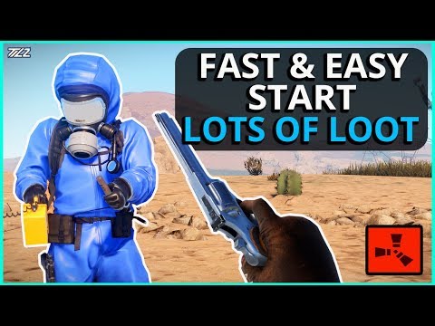 The FAST And EASY START To WIPEDAY! Rust Survival Gameplay