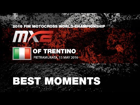 MX2 Qualifying Race Best Moments MXGP of Trentino 2016 - motocross