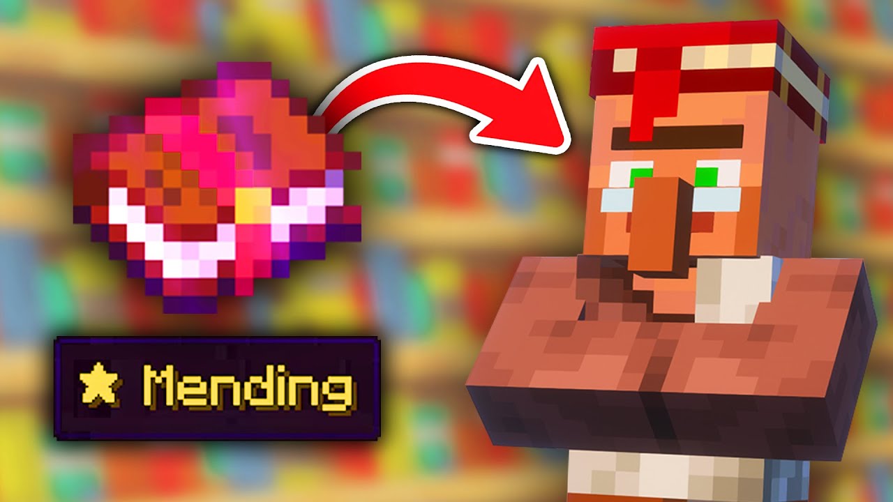 How to Get a Mending Villager in Minecraft (1.21 & Trade Rebalance)