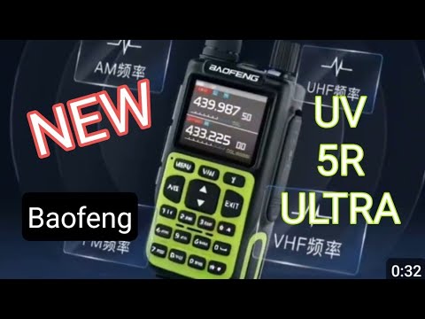 NEW -  Baofeng UV-5R Mini Ultra