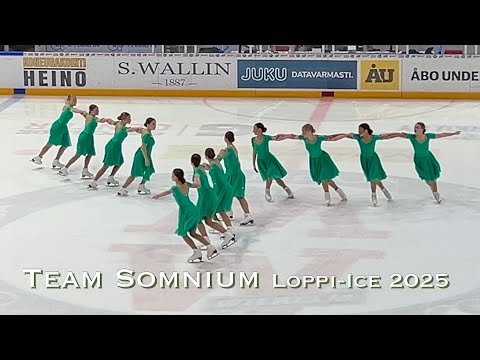 Team Somnium - Loppi-Ice 2025 - Synchronized skating