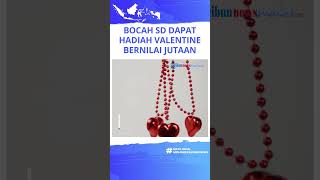Terkejut saat Valentine, Bocil SD Bawa Pulang Kalung Seharga Puluhan Juta, Ternyata Diberi Sosok Ini