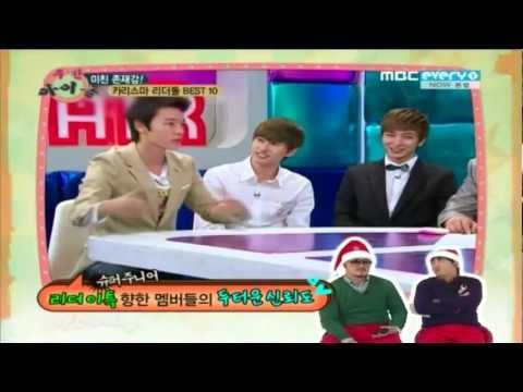 111119 - Leeteuk (Super Junior) - #1. Best Group Leader @ MBC Weekly Idol