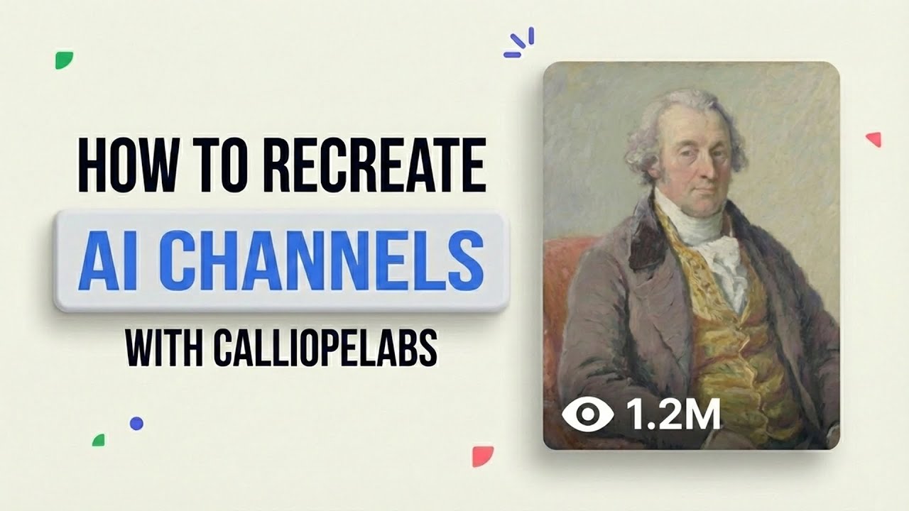 How to Clone already Successful AI Channels | AI Long-form | CalliopeLabs Tutorial