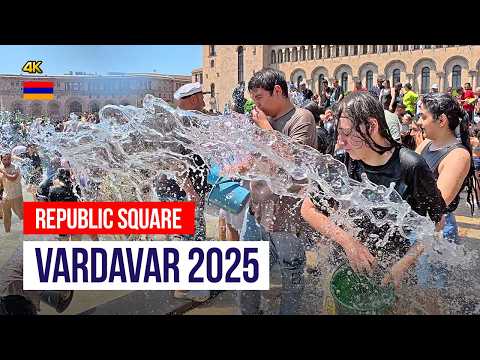 Experience Vardavar 2025 in Yerevan | The biggest water festival!