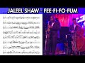 Jaleel Shaw on "Fee-Fi-Fo-Fum" - Live with Roy Haynes (2019) - Solo Transcription for Alto Sax