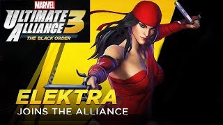 HOW TO UNLOCK ELEKTRA! - Marvel Ultimate Alliance 3: The Black Order (Walkthrough Co-op #14)