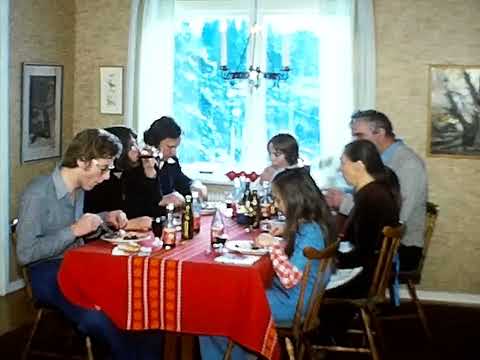 Julmåltid i Håverud 1976
