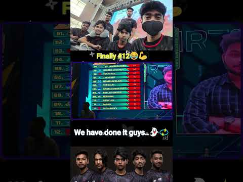 👻😂 Finally Redhawks at #12 💪 We Made It Guys! 💥🔥 This is History 💫 #rhk #ffshorts #viral