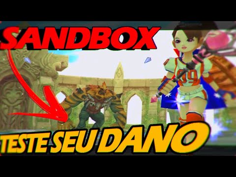 SANDBOX TESTE SEU DANO EM BOSS - FLYFF NOVO MUNDO #03