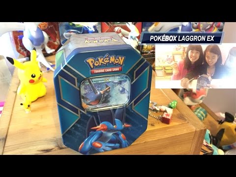 [Ouverture #7] Pokébox Laggron EX Noël 2015, 4 Boosters Pokémon + Cartes EX japonaises et françaises Video