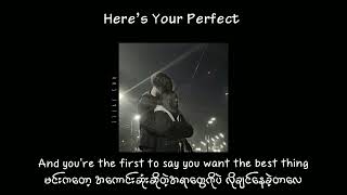 Download lagu Here's Your Perfect - Jamie Miller // Myanmar Subtitle #mmsub #songrequest mp3