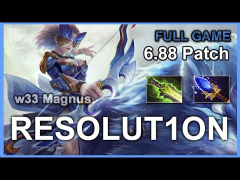 Resolution Mirana 6.88 + w33 Magnus Full Game