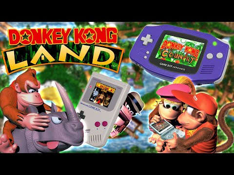 When Donkey Kong Country Went Portable (Donkey Kong Land + GBA Trilogies)