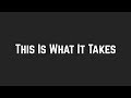 Shawn Mendes - This Is What It Takes (Lyrics)