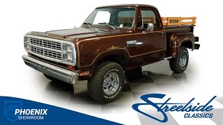 Video Thumbnail for 1979 Dodge D/W Truck