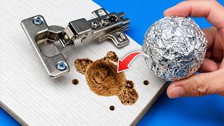 Don't Give Money to Carpenters! Repair Broken Hinges in 2 Minutes