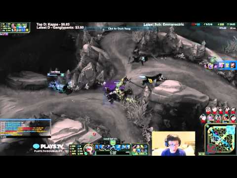 Bjergsen with the outplay