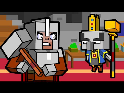 Arch Illager & Highblock Halls | Minecraft Animation (Block Squad Dungeons)